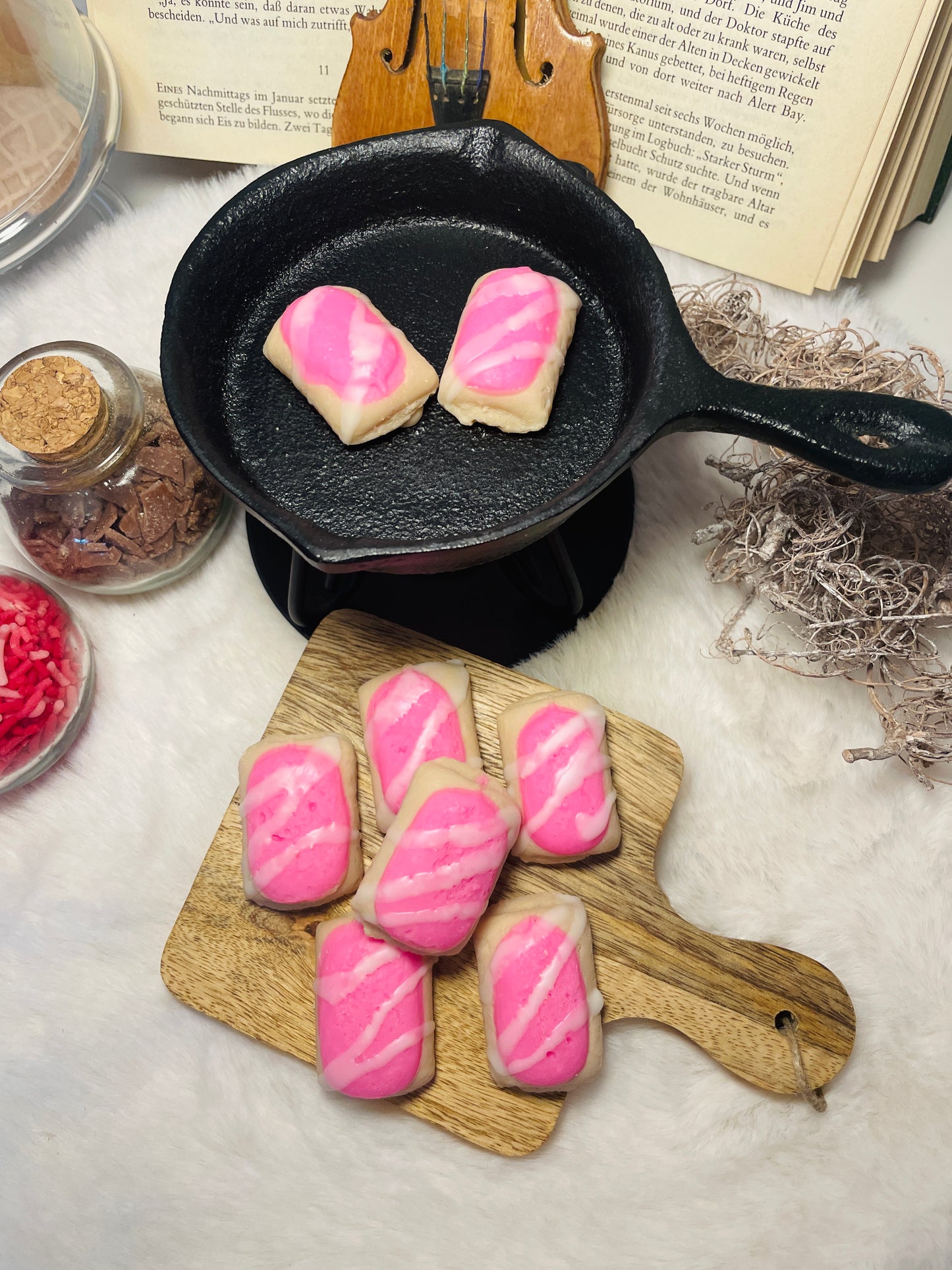 Strawberry Short Wax Tarts – Süßer Erdbeertraum