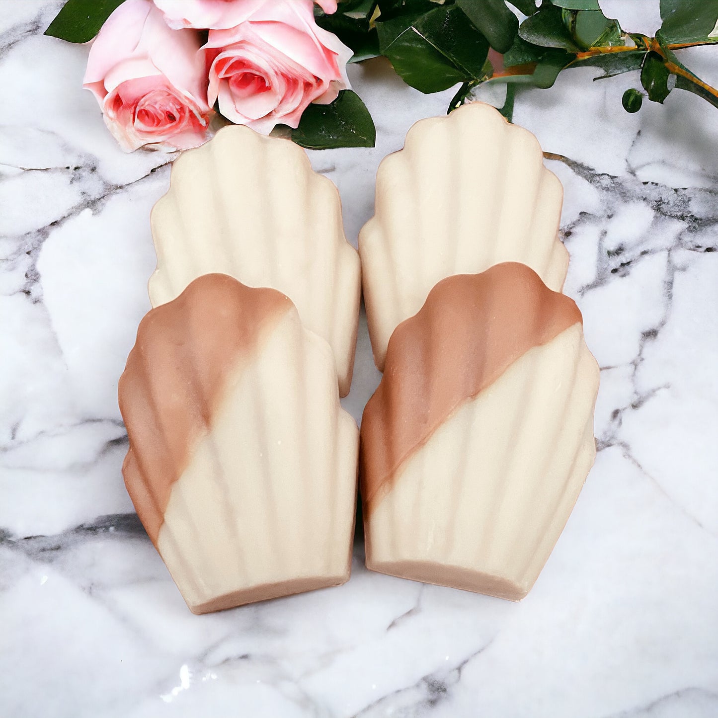 Madeleine Wax Melts mit süßem Gebäckduft, elegante Deko und Duft für dein Zuhause.