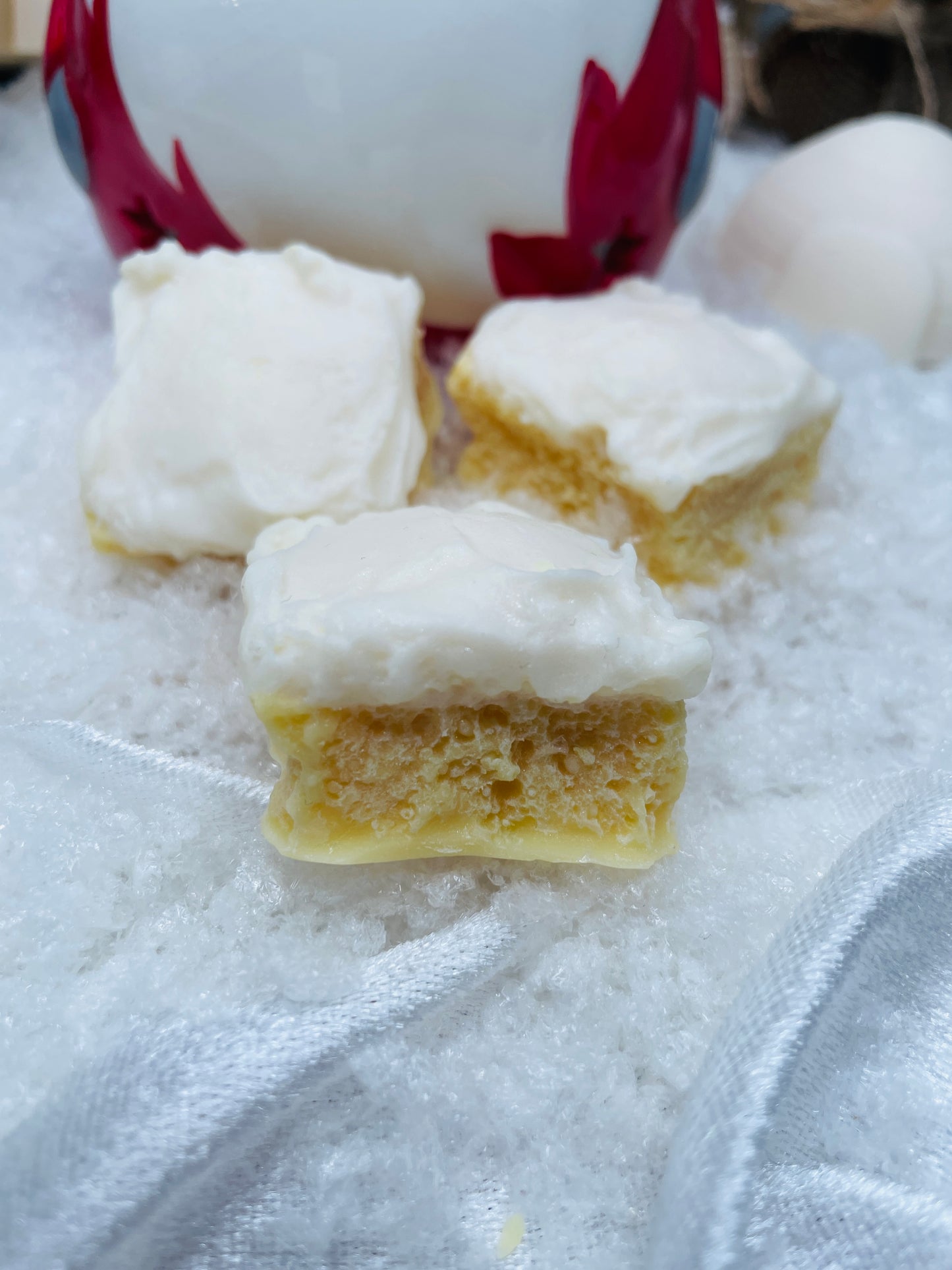 Shortcake with Icing Wax Melts mit süßem Kuchenduft und Zuckerguss für eine einladende Atmosphäre