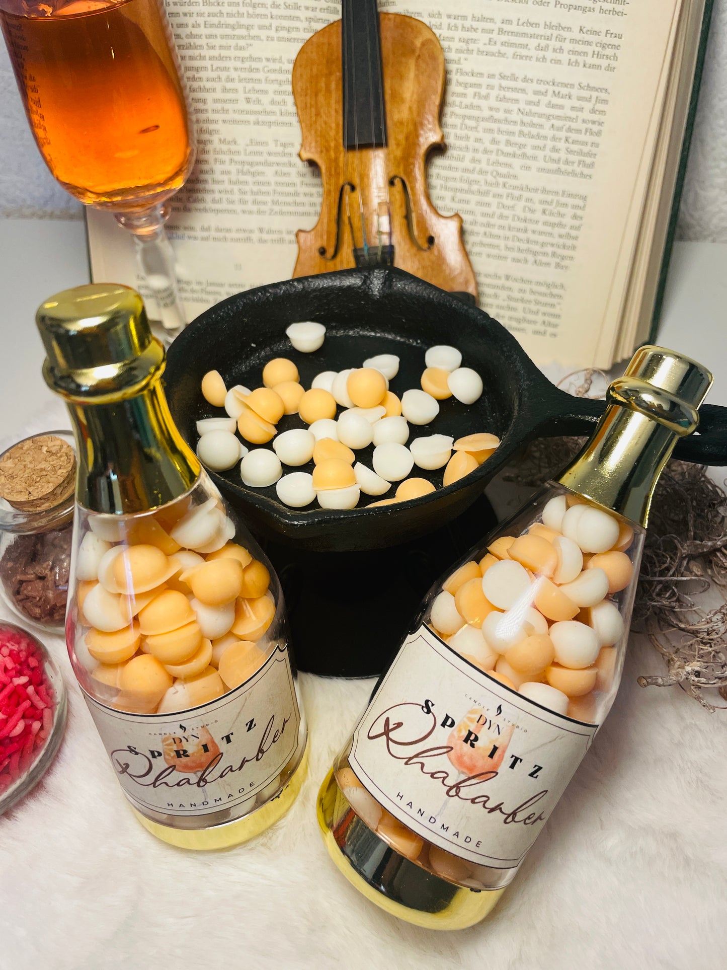Spritz Rhabarber Wax Melts – Fruchtig. Frech. Erfrischend.