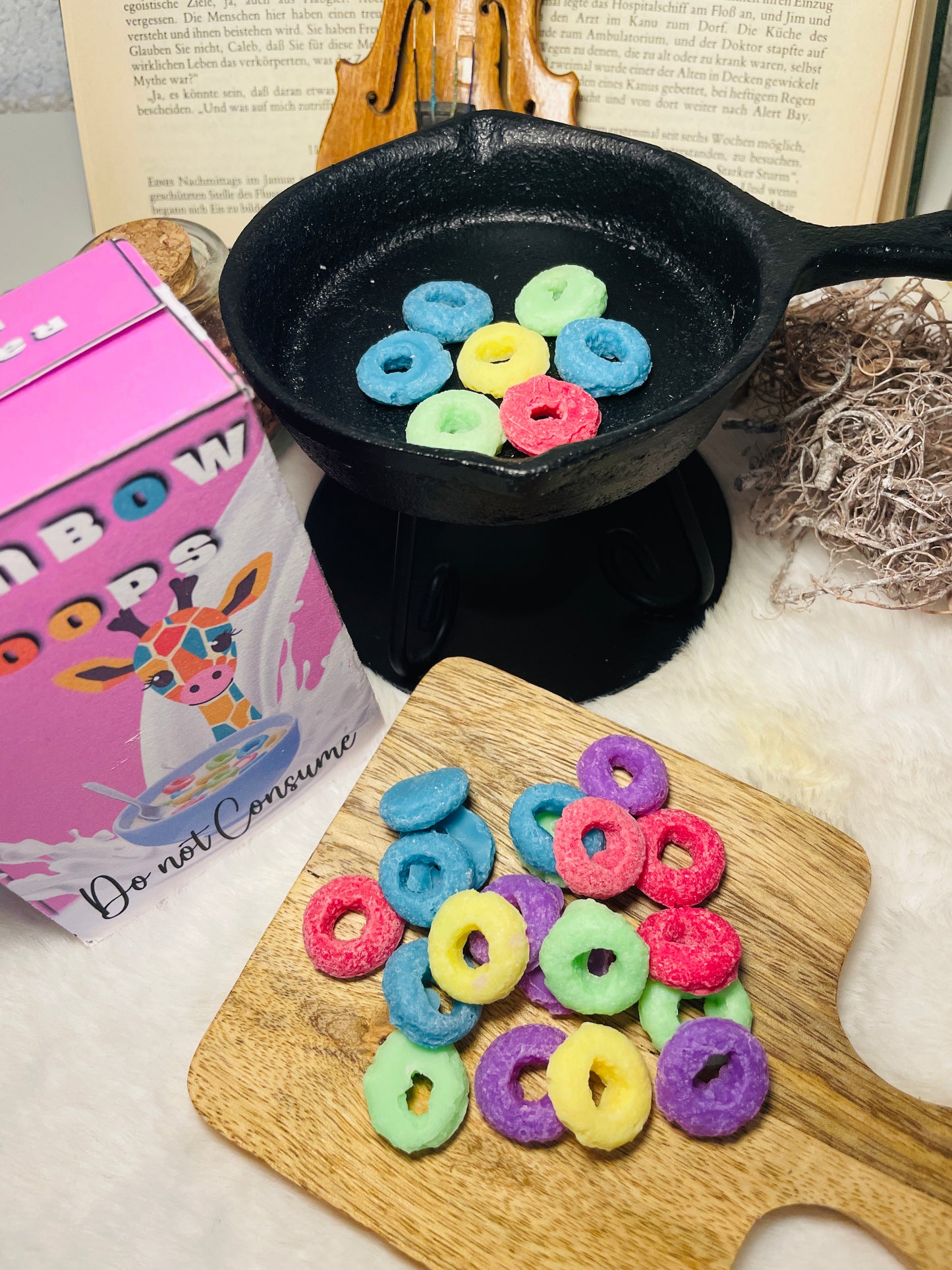 Rainbow Loops Wax Melts – Fruchtiger Cerealien-Traum (Limitierte Edition)