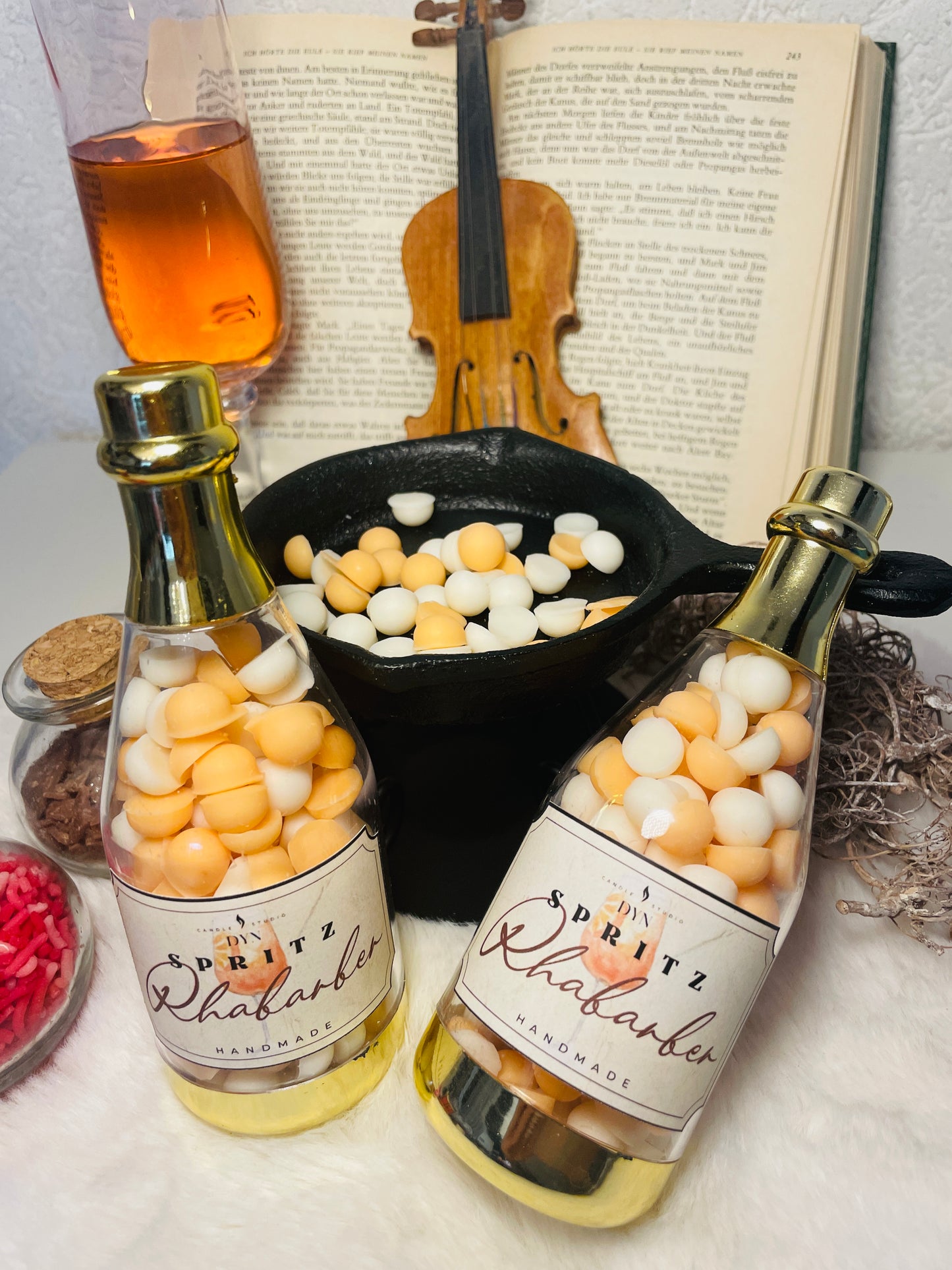 Spritz Rhabarber Wax Melts – Fruchtig. Frech. Erfrischend.