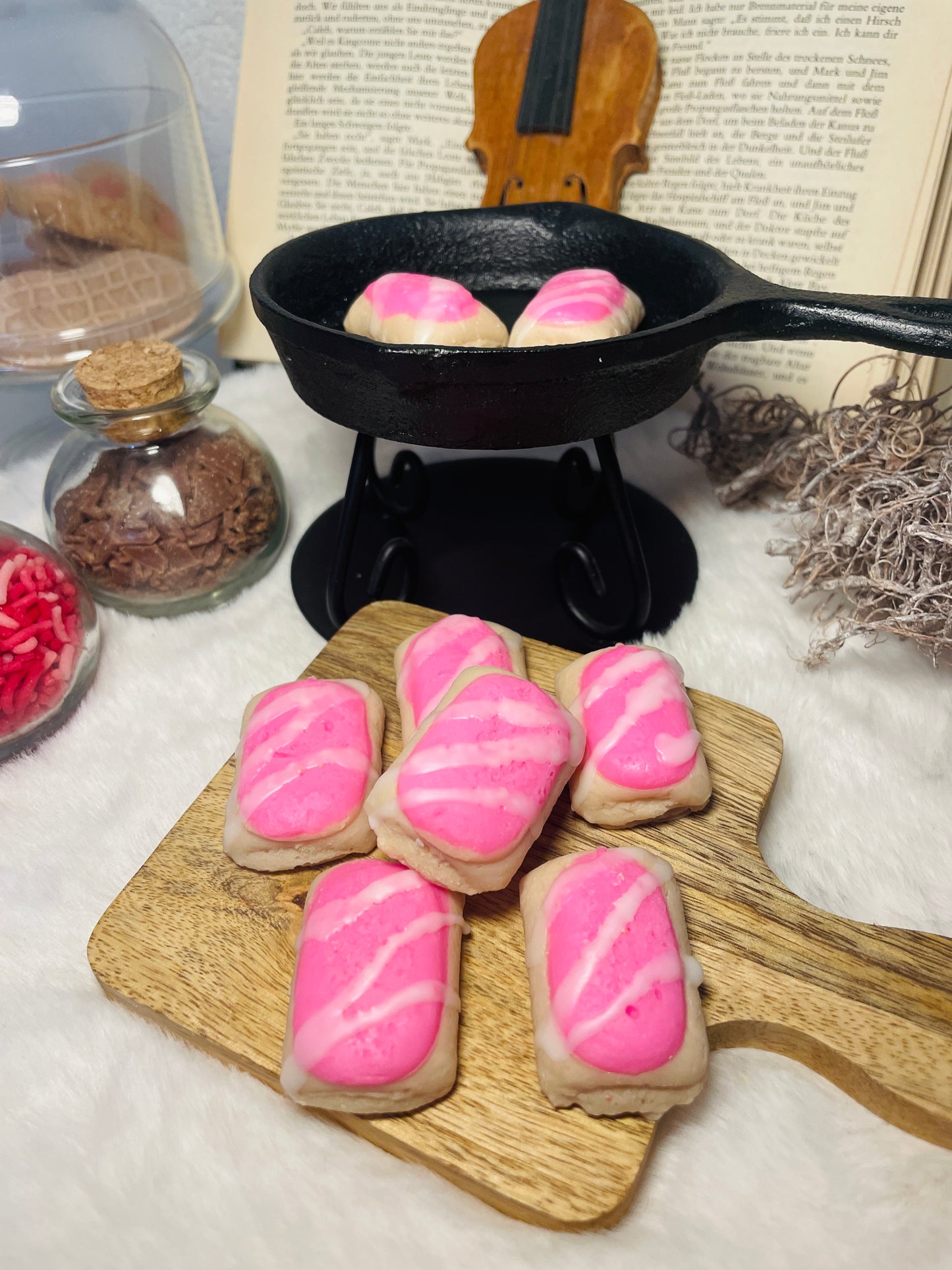 Strawberry Short Wax Tarts – Süßer Erdbeertraum