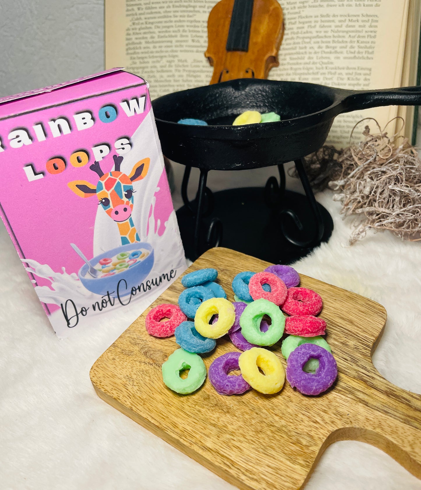 Rainbow Loops Wax Melts – Fruchtiger Cerealien-Traum (Limitierte Edition)